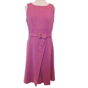 Nanette Deco Pink Floral Vibrance Dress Sz 10